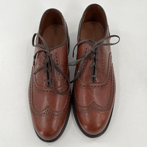 Wolverine Wickham 1000 Mile Wingtip Oxford Dress Shoes Brown Men Size‎ 8D - Picture 3 of 11